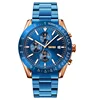 rose gold/blue