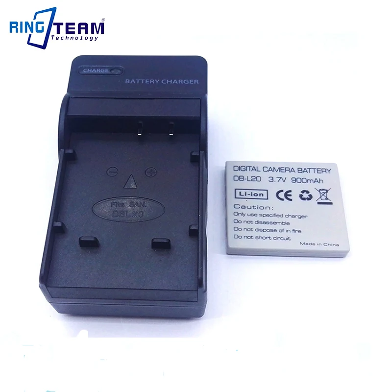 Sanyo Xacti CA65 E60 CG65 E6 CG6カメラバッテリー用DB-L20