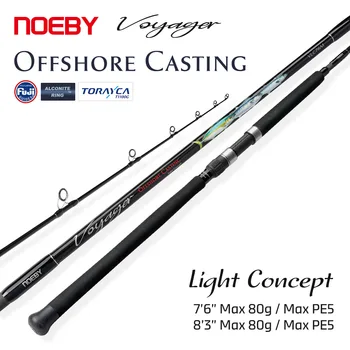 NOEBY Voyager Voyager Light Concept Offshore Casting Fishing Rod – Rod – view 3