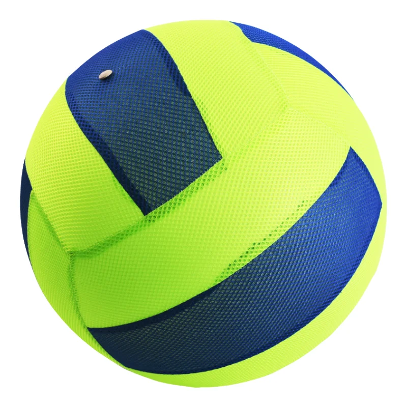 Kids Mesh inflatable ball Jumbo Volleyball Toy Soft Fabric Inflatable Custom Cloth Covered Balls