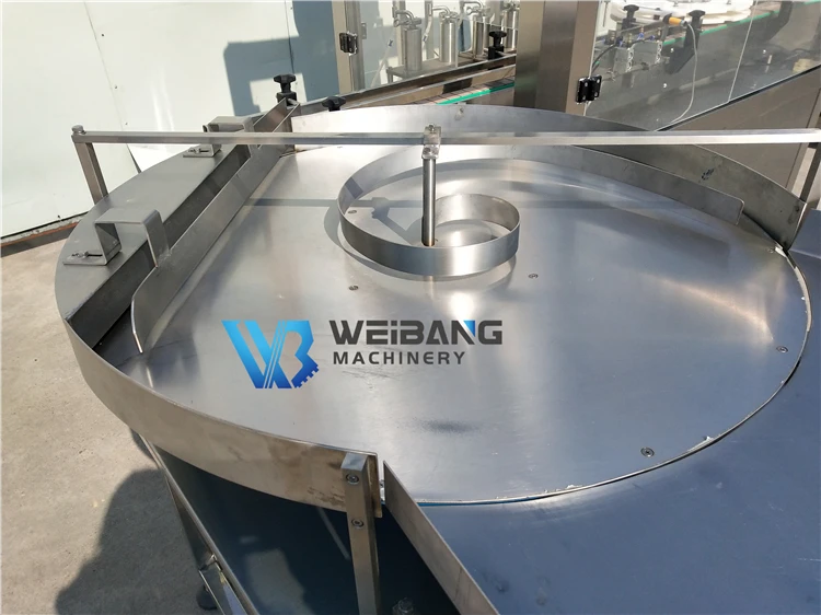 Автоматическая машина для розлива и закупорки бутылок с жидкостью 100 мл 350 мл 500 мл