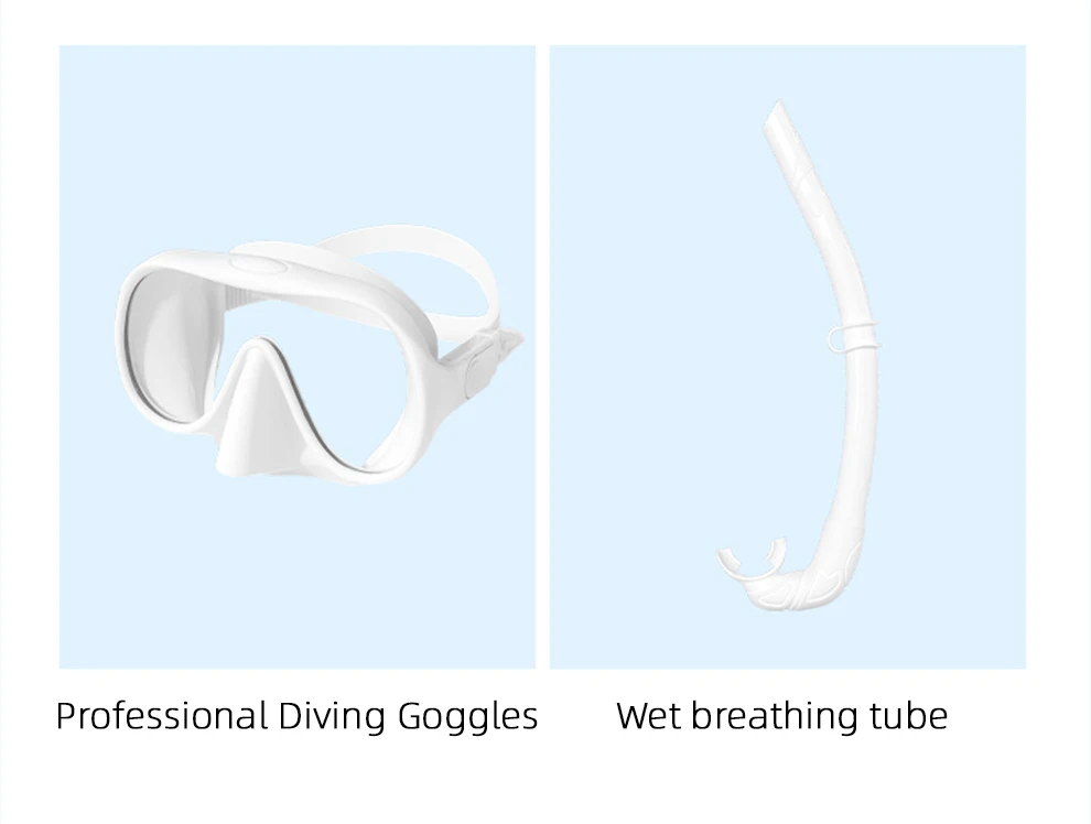 Set da sub professionale con pinne da snorkeling e maschera_voghion.com