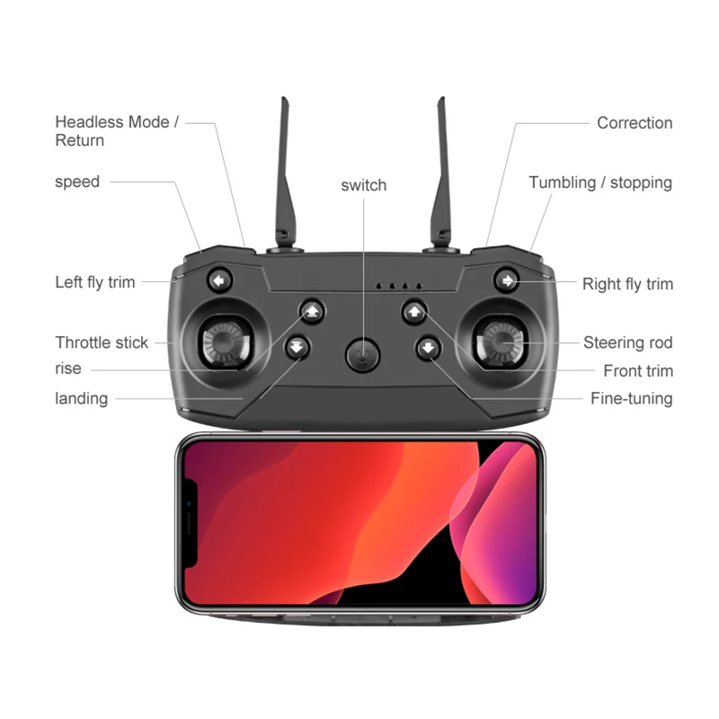 
Высококачественный Wi-Fi видеодрон 4k gps Квадрокоптер с ручным дистанционным управлением Дроны с камерой Радиоуправление игрушки 