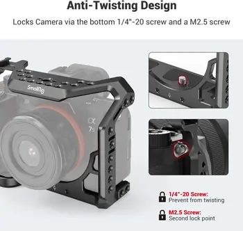 SMALLRIG Camera Cage Only for Sony Alpha 7S III / A7S III / A7SIII / A7S3 - 2999 detail image