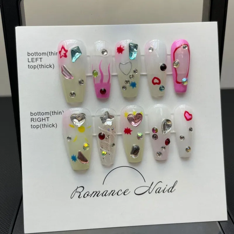 Поставщики искусственных ногтей однотонные дизайнерские мягкие Накладные ногти ручной