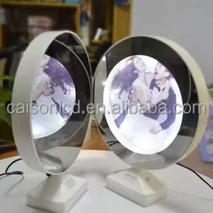 23.6 inches 15.7 inches Round-Shaped Circular LCD Display Digital Signage Digital Poster manufacture