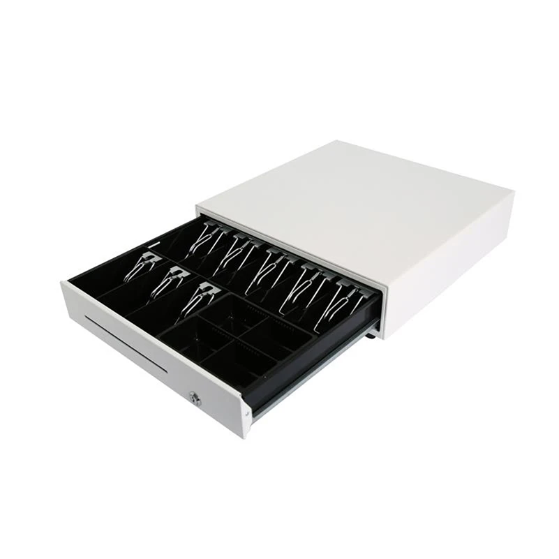 
Metal Money Tray Holder Cash Storage Box With 5 Bill Trays And 3 Coin Trays Cash Drawer 