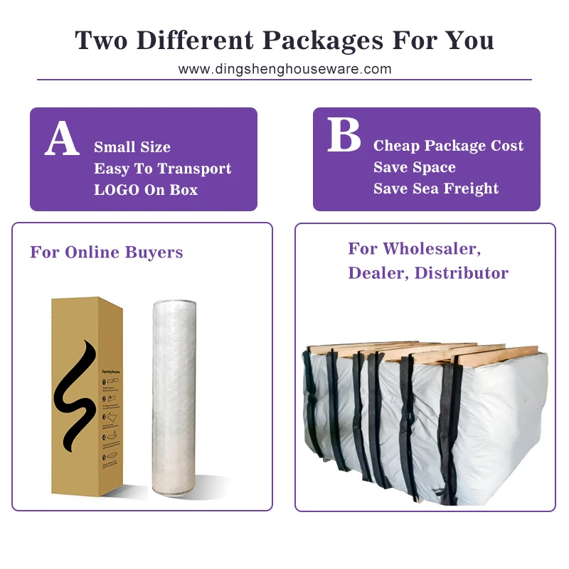 3 Zone Coil King Double Twin Pocket Sleeping Spring Luxury Vacuum