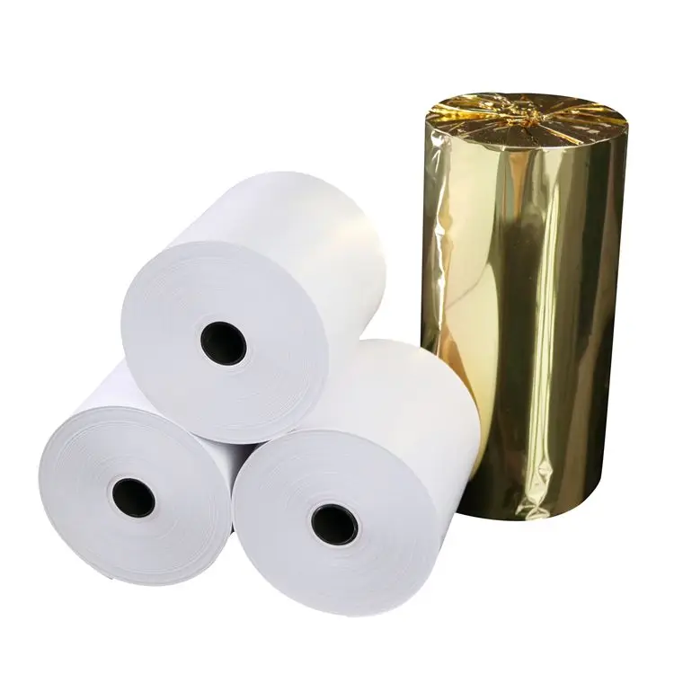 China Manufacturer High Quality Thermal Cash Register Paper 57*40 80 X 60 80 X 80 80*70 Thermal Paper Rolls
