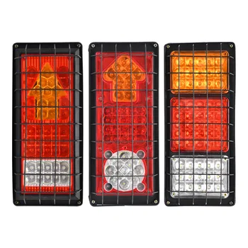 Automotive accessories additional lighting 24VLED safety driving signal warning light yellow and red white truck tail lights