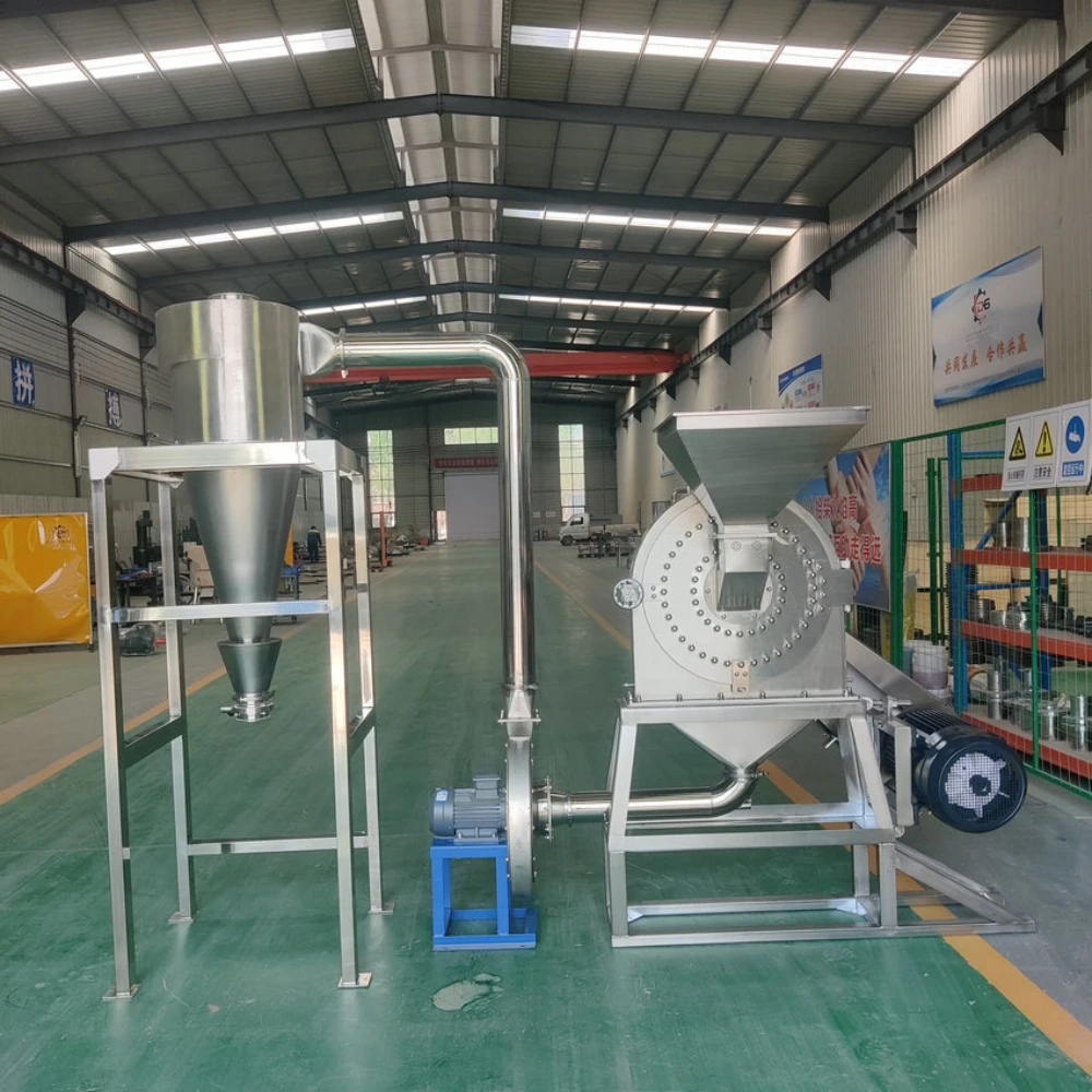 Cyclone Curcumin Crystals Foodstuff Grinder Wet Rice Corn Mill Grinding Sugar Salt Spice Powder Mill Pulverizer Milling Machine