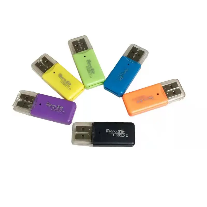 Лидер продаж, многофункциональный считыватель карт памяти USB 2,0, высокоскоростной адаптер для кардридера M2 SD DV TF