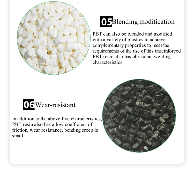 Resin Emission High Modulus Pbt-gf30 Pellet Plastic Material Pbt ...