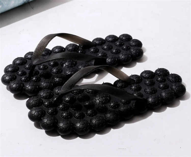2021 Creative Bubble Flat Flip Flops Grape Massage Sandals Shoes Women Flip-Flops Slippers