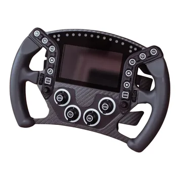 High temperature custom made forged 3k carbon fiber steering wheel for racing car steering wheel for game grip handle