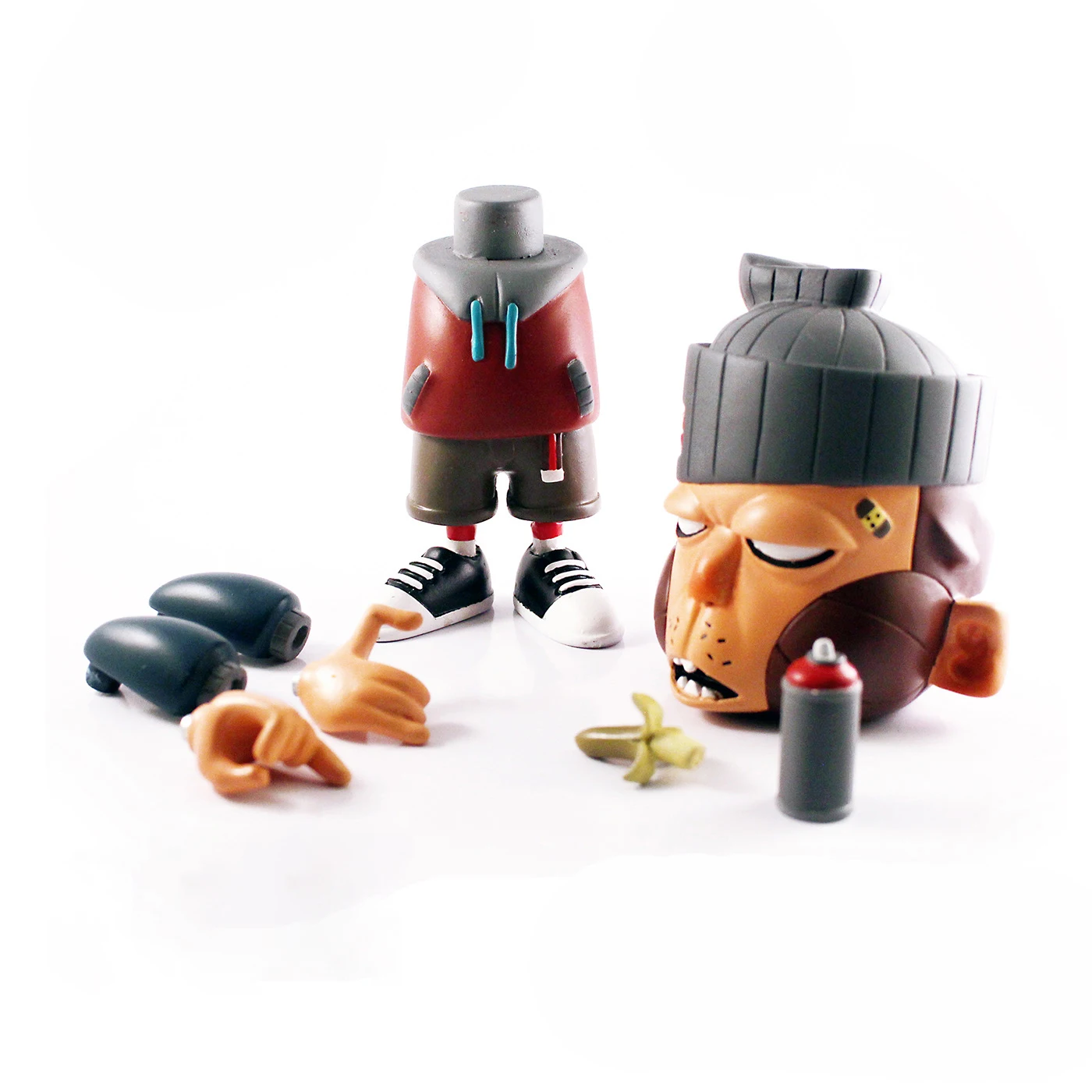 Custom Plastic 3D Printing Figurine Model Rapid Prototyping Make Your Own Custom Anime Action Toy Figures 3D Printing Service