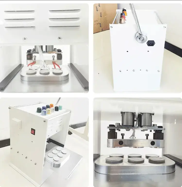 37Mm Coffee Capsule Sealing Machine Nespresso Coffee Pod Heat Sealer ...