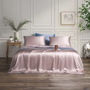 OEKO-TEX 300TC 100% Organic Bamboo Fiber New Design Duvet Cover Set 100% Bamboo Fiber Bed Sheet Sets