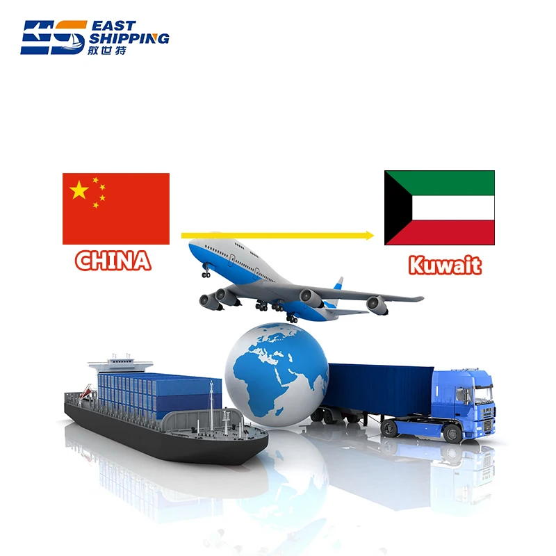 East Shipping Agent To Kuwait Chinese Freight Forwarder Logistics Agent Express Services Shipping Clothes From China To Kuwait