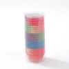 500PCs mezclaron el empaquetado con cinco colores del gradiente