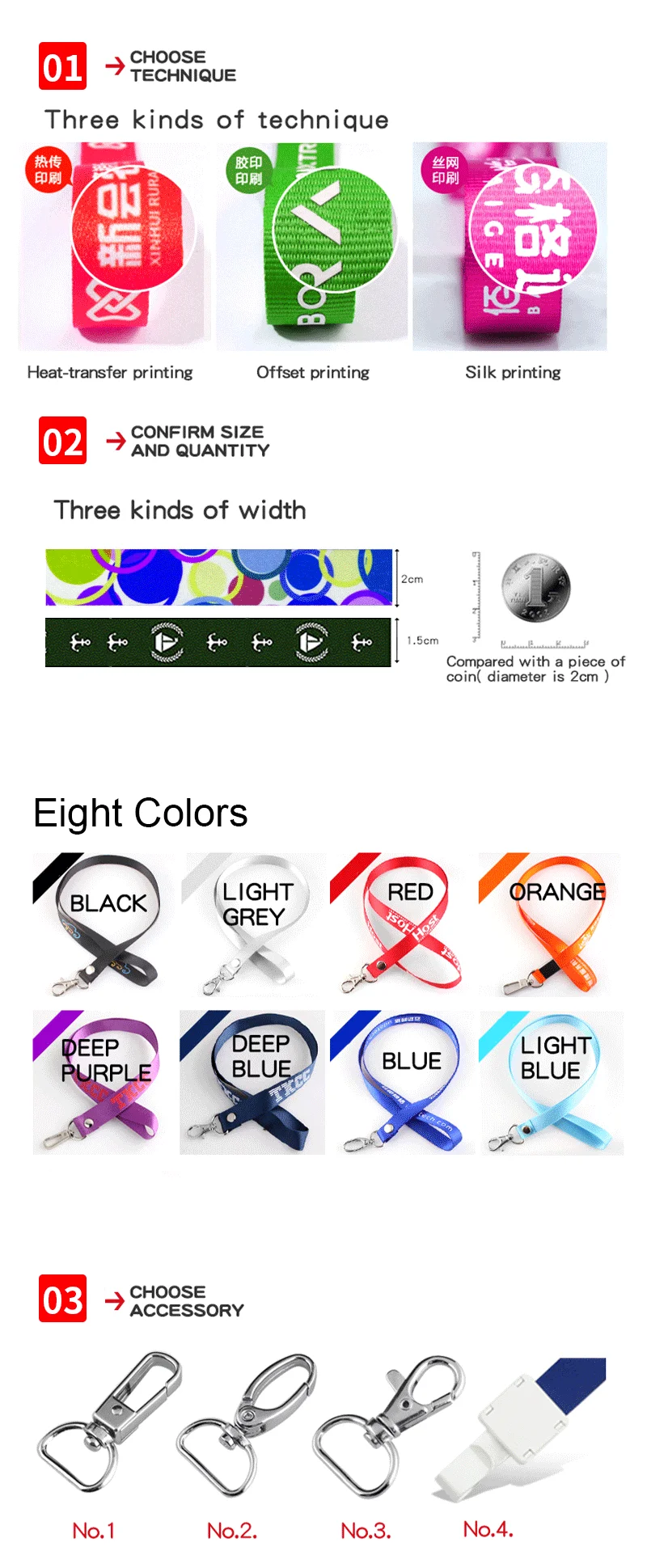 New Arrival Lanyard Manufacturer Free Sample Promotional Cheap Custom ...