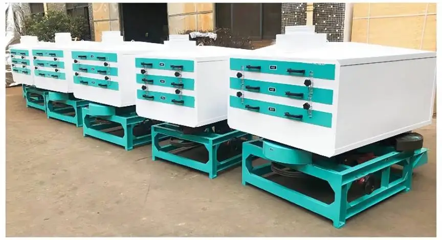 White Rice Grader/Broken Rice Separation Machine Vibrating Rice Grading Sieve