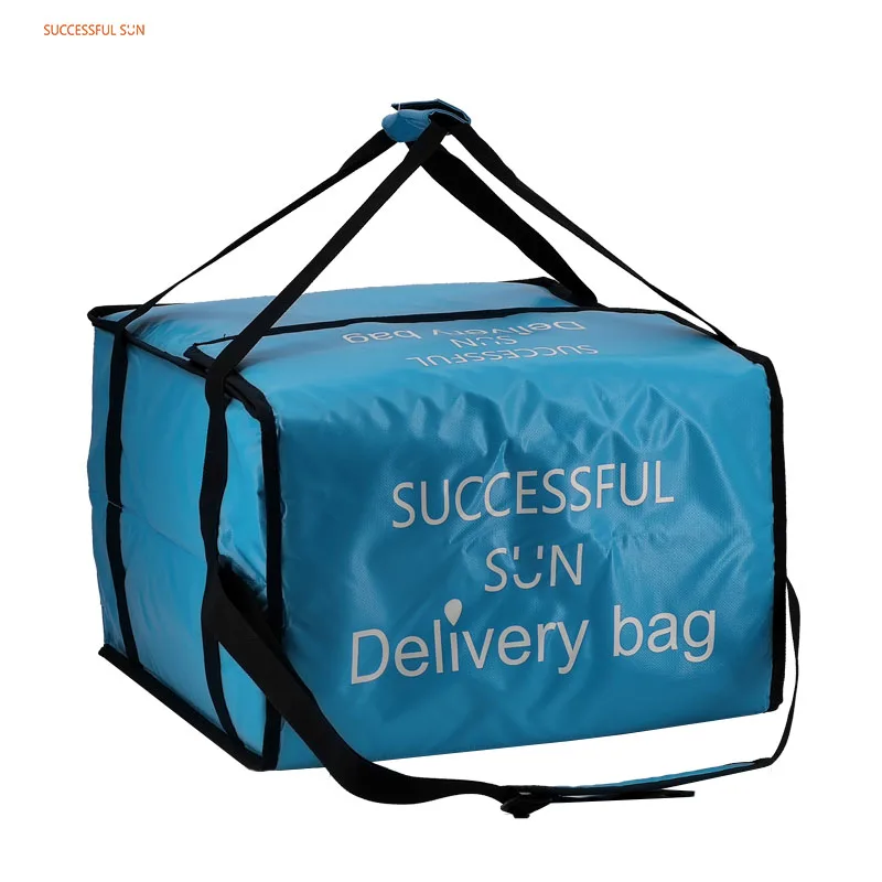 BSCI Certified Reusable Cooler Bag Customer Logo Portable Food Cooler Food Delivery Box