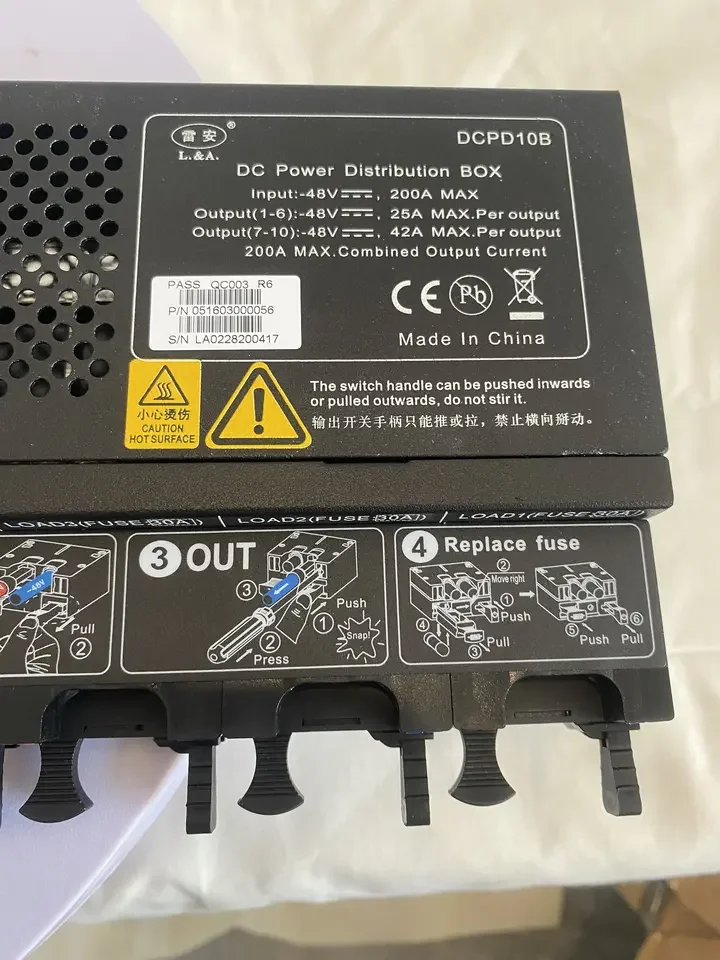 Dcpd10b - Reliable Power Distribution for ZTE BBU8200 & BBU8300
