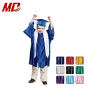 Graduation Gown High Quality Shiny Children Kids Graduation Caps And Gowns