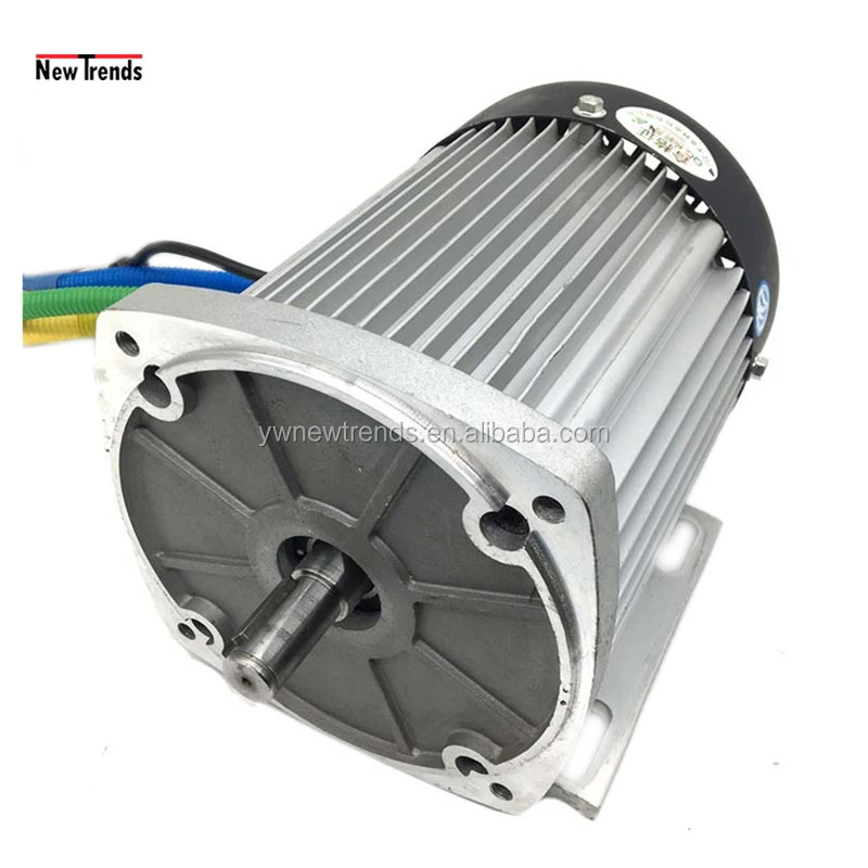 2200W 60V 72V High Speed DC Brushless Motor for DIY Electric Motorcycle Amusement Le Bar CarGame Machine
