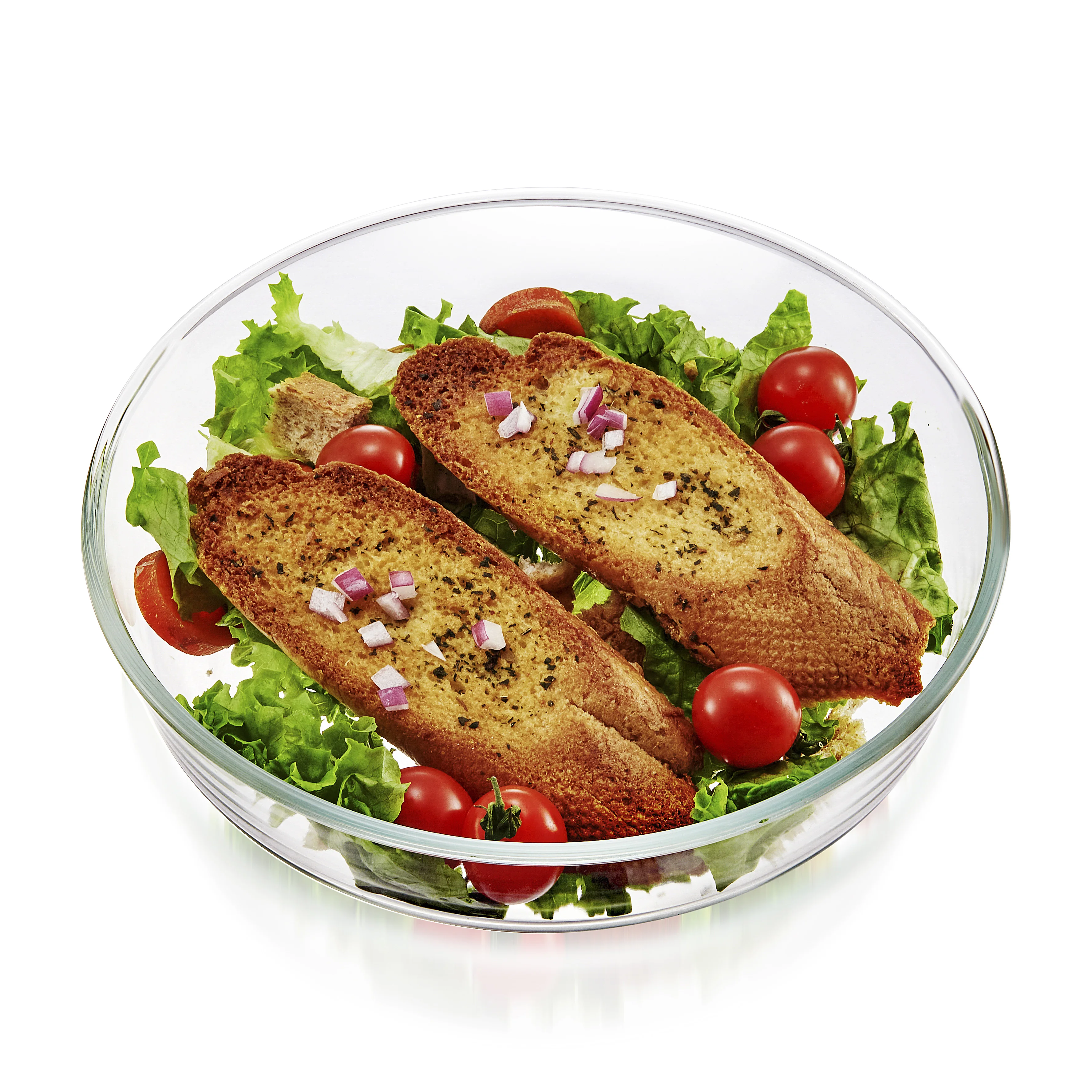 Linuo Non Stick Cookware Baking Accessories Glass Baking Pans Dishes for Kitchen