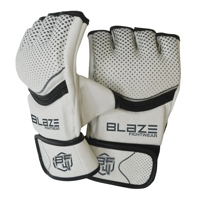 4oz Mma Grappling Gloves Open Palm For Sparring Martial Arts Muay Thai