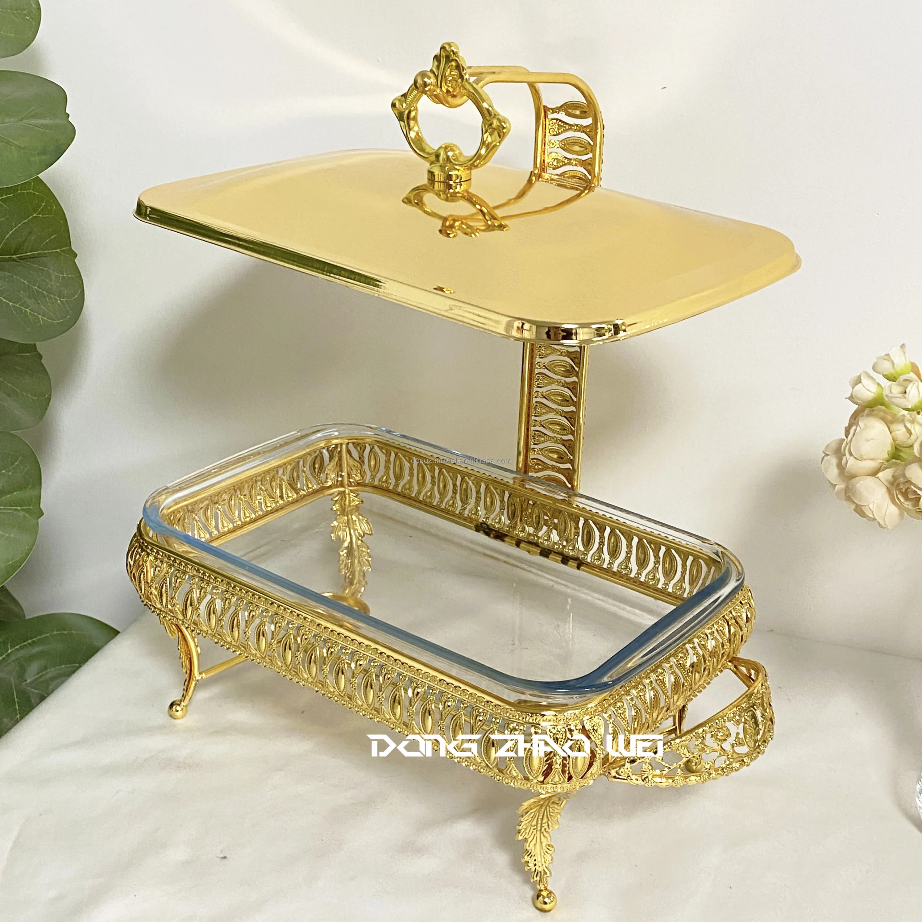 Factory Luxury Chafing Dish Buffet Set Dome Chafing Buffet Dishes Set Stainless Steel Chafing Dish Set Food Warmer