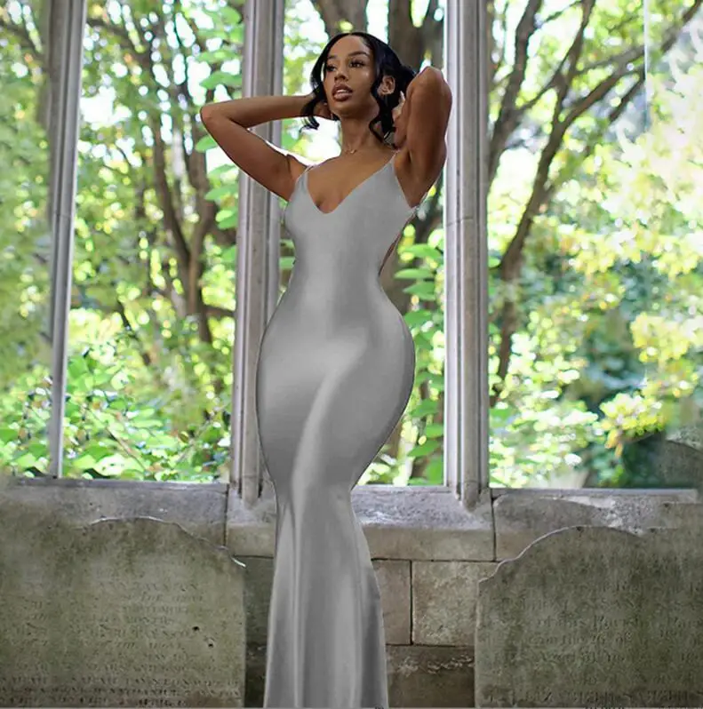 Spring Women's Clothes New Fashion Sexy Hot Girl Sling Backless Slim-fit  Figure Flattering Dress| Alibaba.com