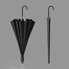 Funda impermeable negra de 16 varillas.