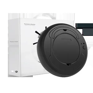 USB Power Home Charging Robotic Vacuum Cleaner Wet Dry Automatic Cleaning Intelligent Sweeper Plastic Material for Household Use