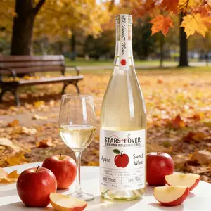 750ML 10% Alcohol Bottle Apple Wine Fragrant Rich Corporate Customization Cross-Border Trade B2B Bars Supermarkets FASTKING