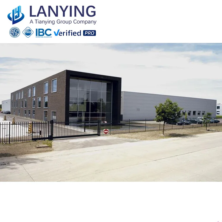 Modern Design Low Cost Prefabricated Steel Structure Workshop Airplane Hangar Cheap Warehouse for School Hotel Mall Hospital
