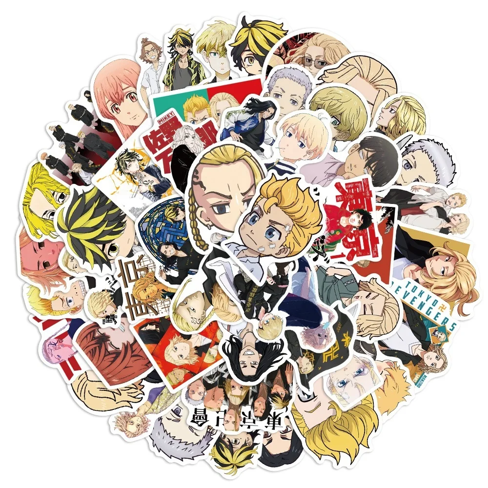 50Pcs Anime Tokyo Revengers Stickers - Wholesale Stickers