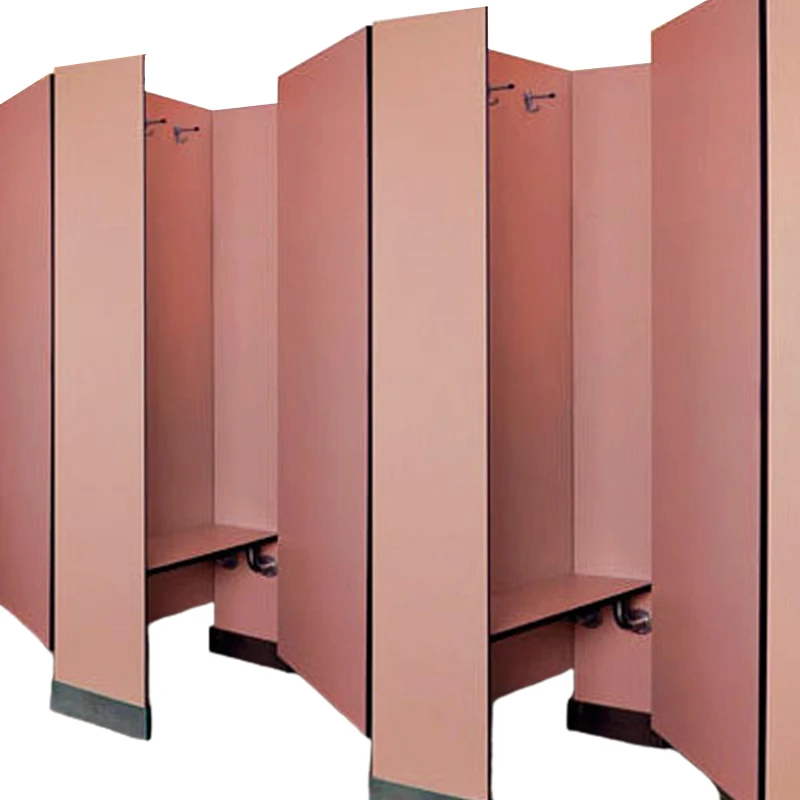 Compact HPL Toilet Partition Panel for Public and Kindergarten Use Cubicle Door From China Supplier for Mall Application