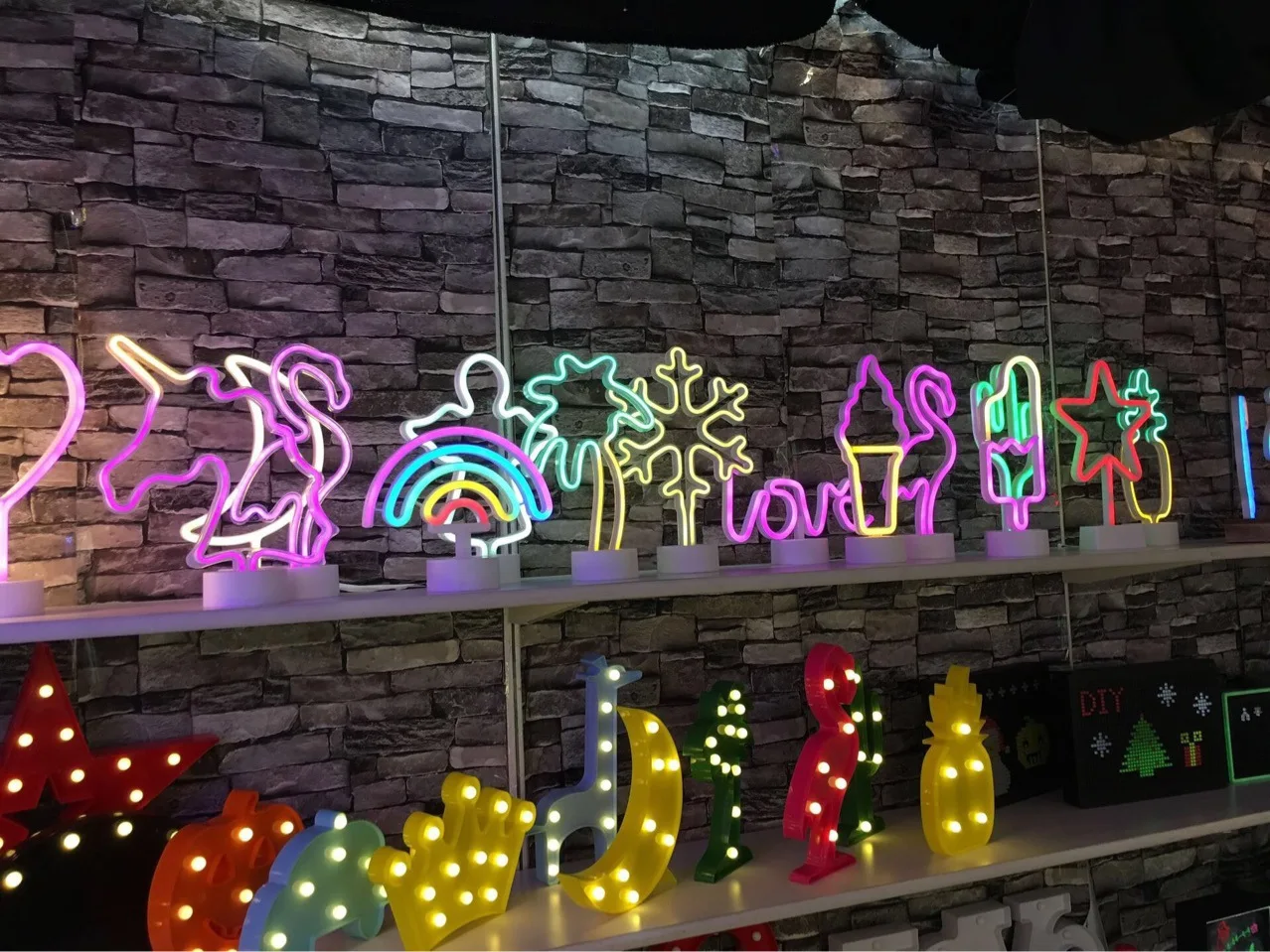 Insegna Al Neon LED Per Bar Con Scritta 'BAR' - Luci USB Rosa E Giallo, Decorazione Per Pareti E Feste - Foto 14