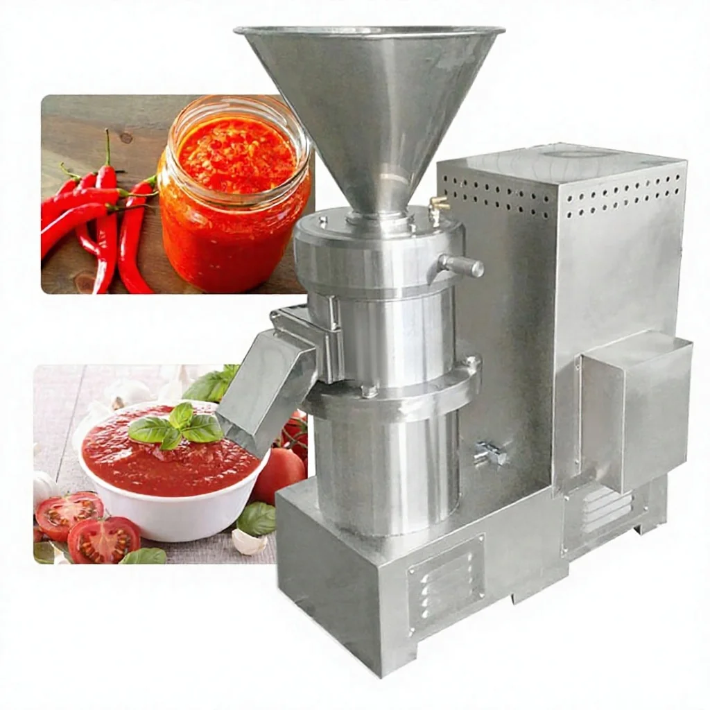 JMS130 Small 500kg Tomato Paste Grinding Processing Machine Price