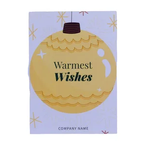 Wholesale Small Business Custom Cards Pink and Gold Foil Fancy 'Thank You' Greeting with QR Code Printed on Duplex Board Paper