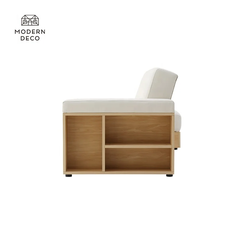 SS-001 Modern Deco L Oblika 3 Sedeža Pretvorbena Krovata Futon Sofabed Kotna Sofa Krovata z Hranilom