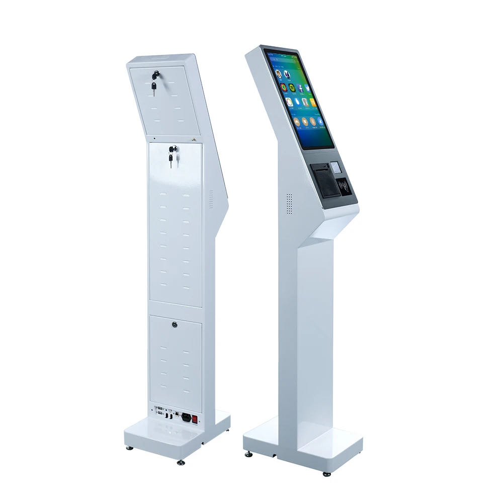 Win11 Win10 Android Self Payment Advertising Display Terminal Stand Interactive Information Kiosk