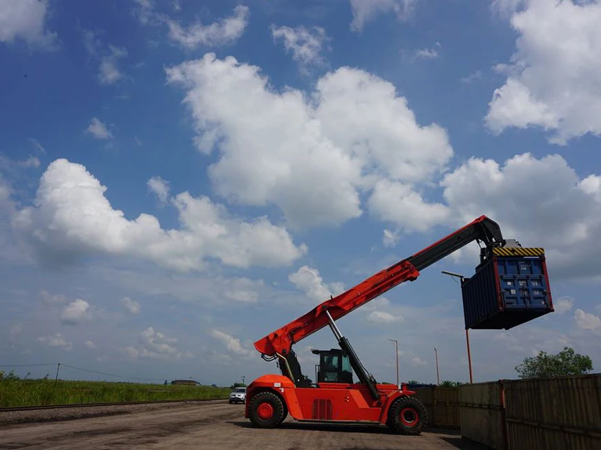 HELI 45 Ton Reach Stacker Port Reach Stacker for Containers SRSH4528-VO2 details