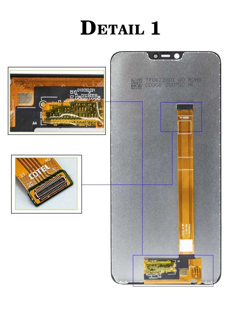china mobile lcds for oppo