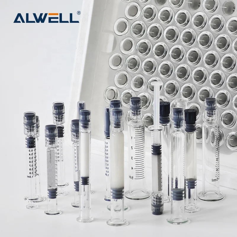 ALWELL PFS Prefilled Medical Sterile Syringe Assembly Machine Vial Packaging for Powder Gel Oil Filling for Chemical