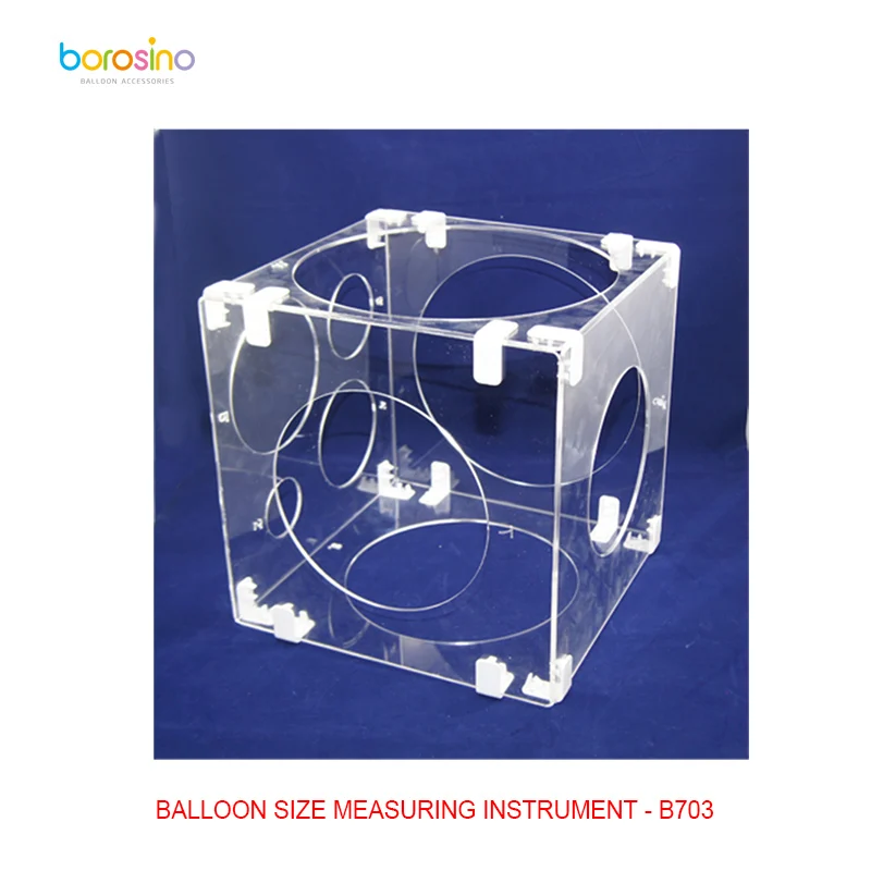 Balloon Size Measuring Box, Box Sizer Balloons