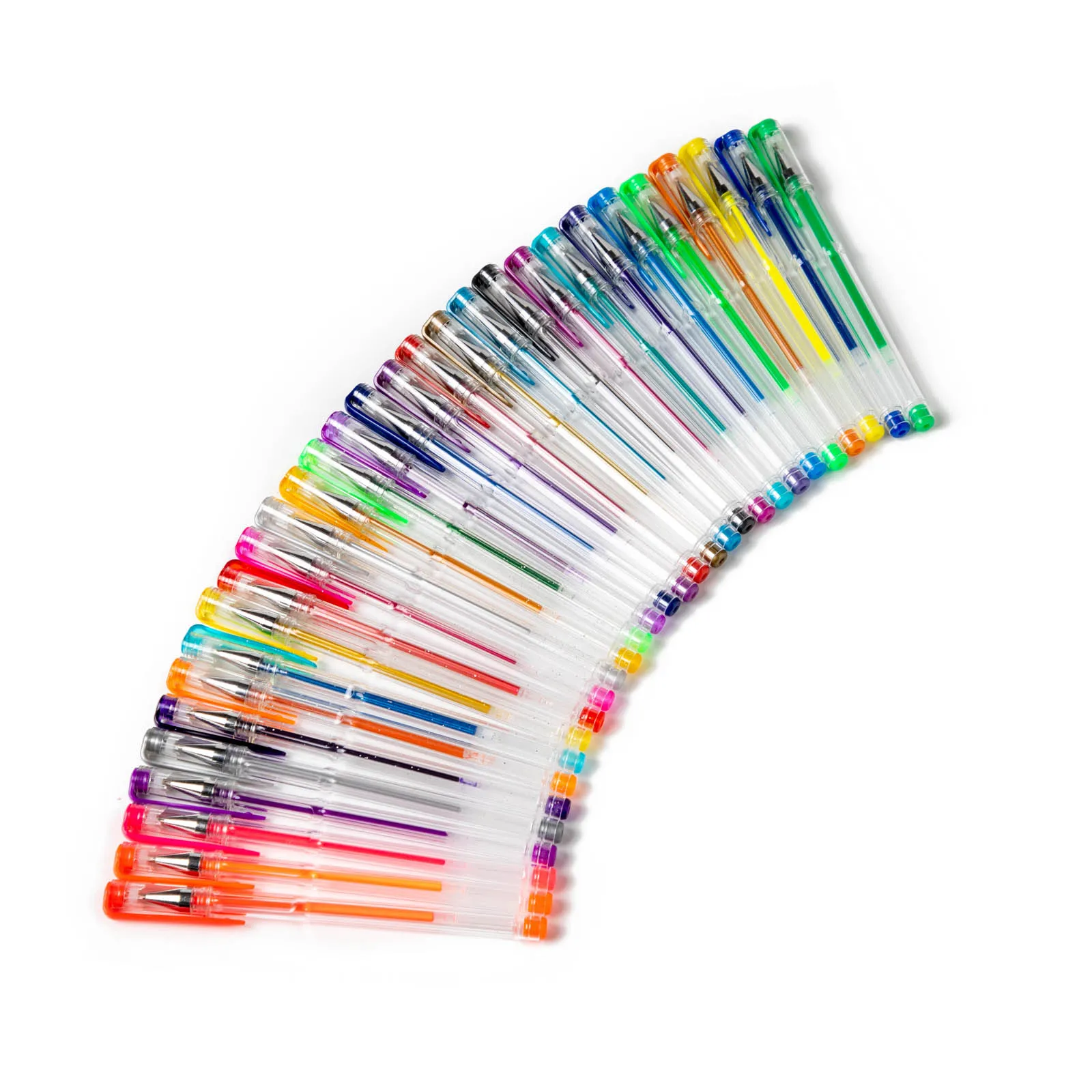 Glitter Gel Pens Set - 8 Colorful Sparkle Pens For Kids Writing & Drawing